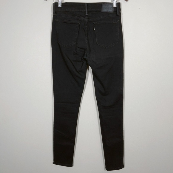 LEVI'S |  711 SKINNY BLACK JEANS - Picture 11 of 16